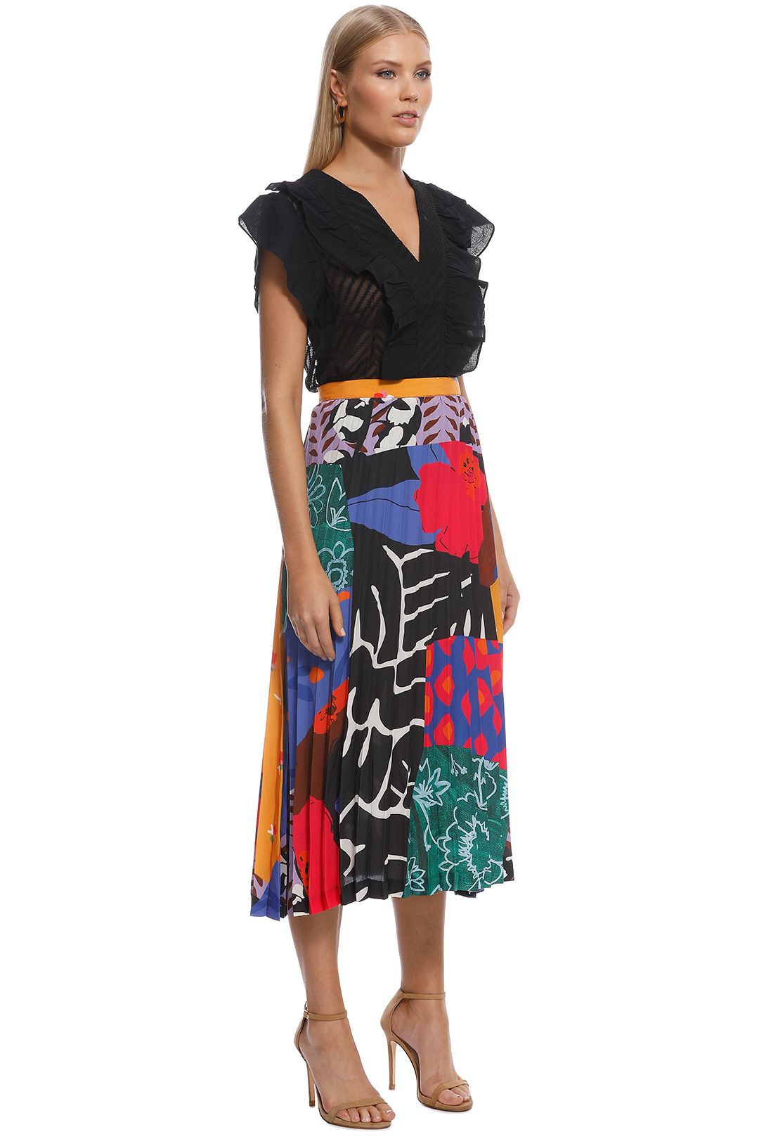 Gorman blue pleated skirt 2025