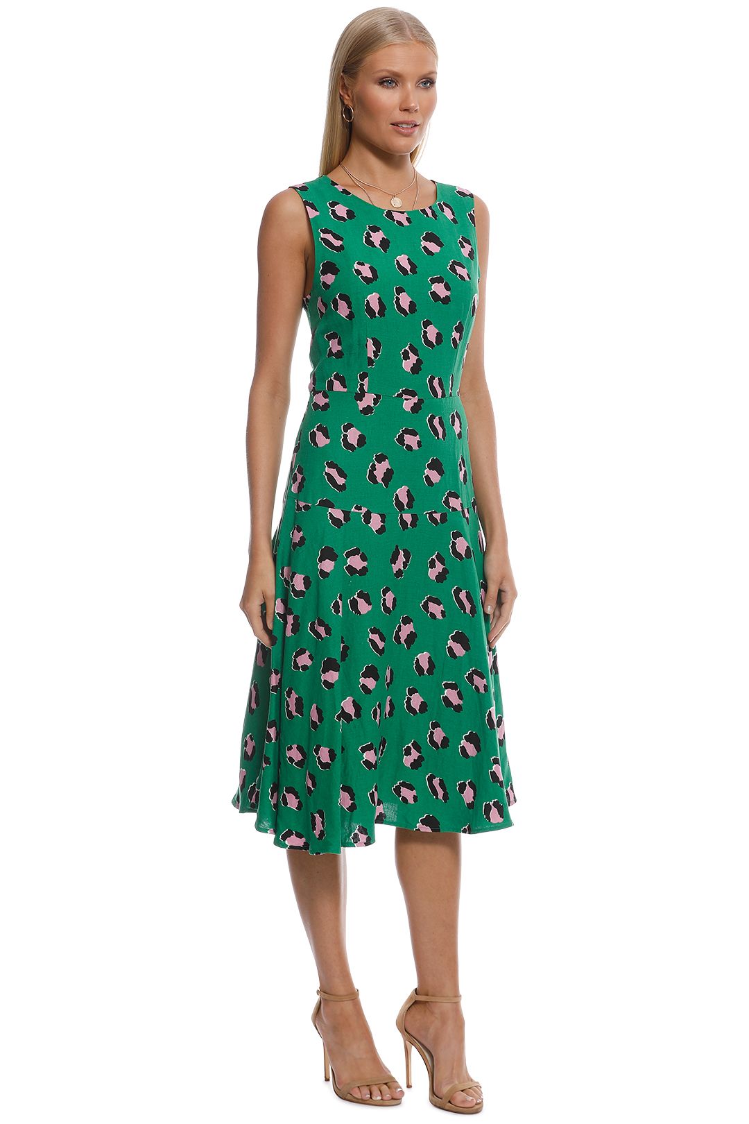 Gorman cheetah online beach dress