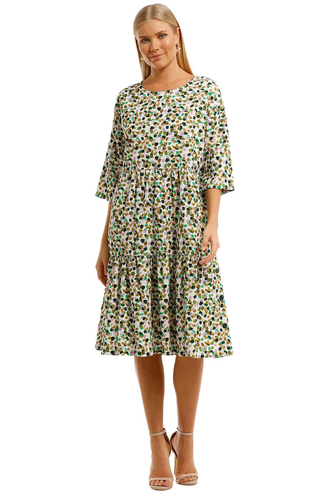 Gorman green leopard print dress cheap