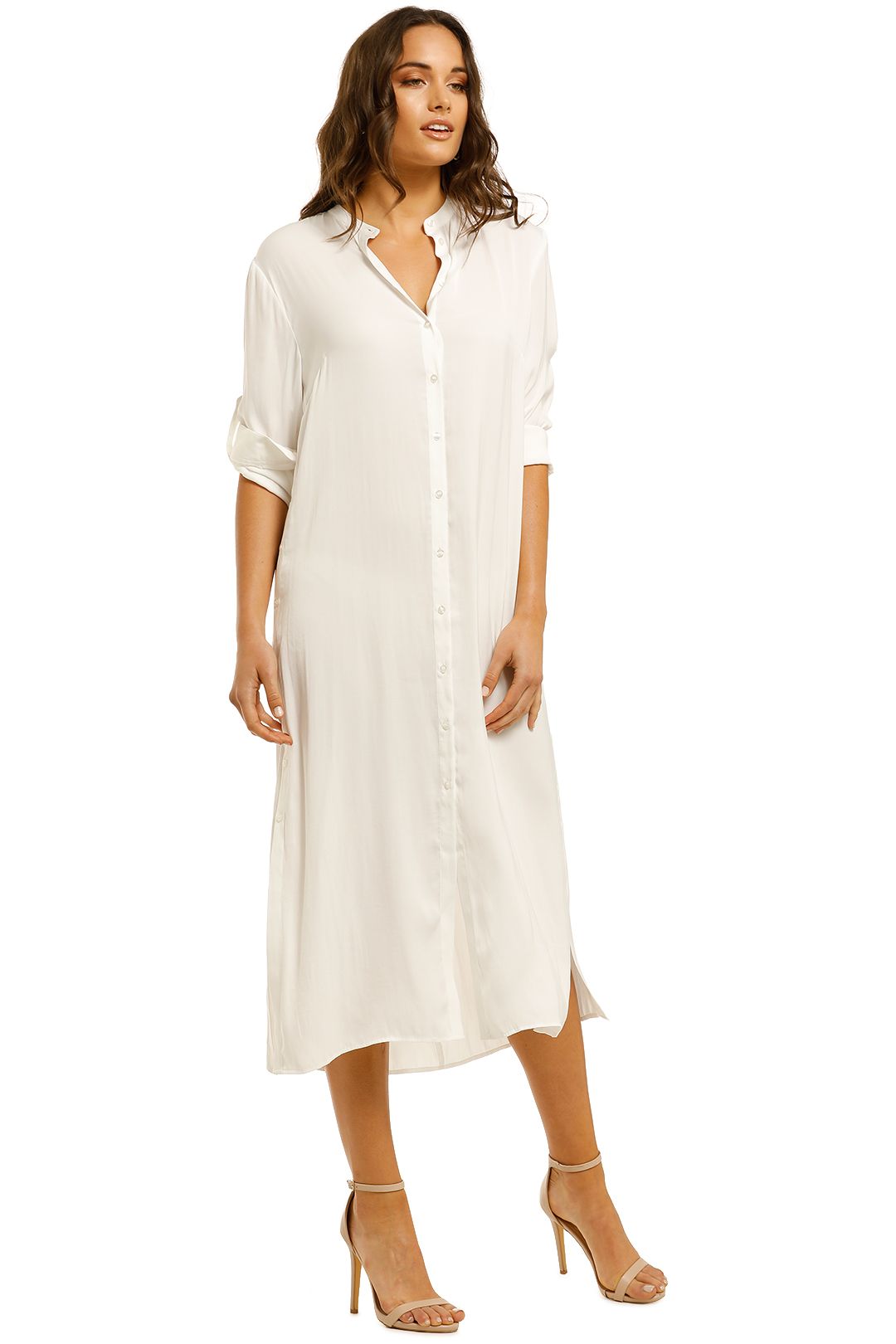Grace-Willow-Ally-Shirt-Dress-White-Side