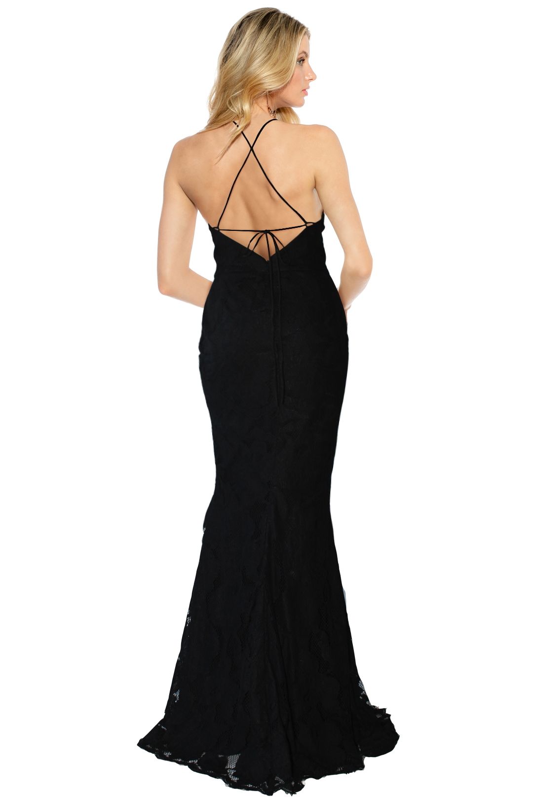 Grace and Hart - Allure Gown - Black - Back