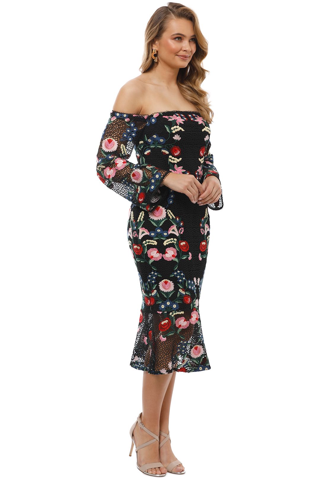 Grace and hart cavalier cold shoulder dress cheap
