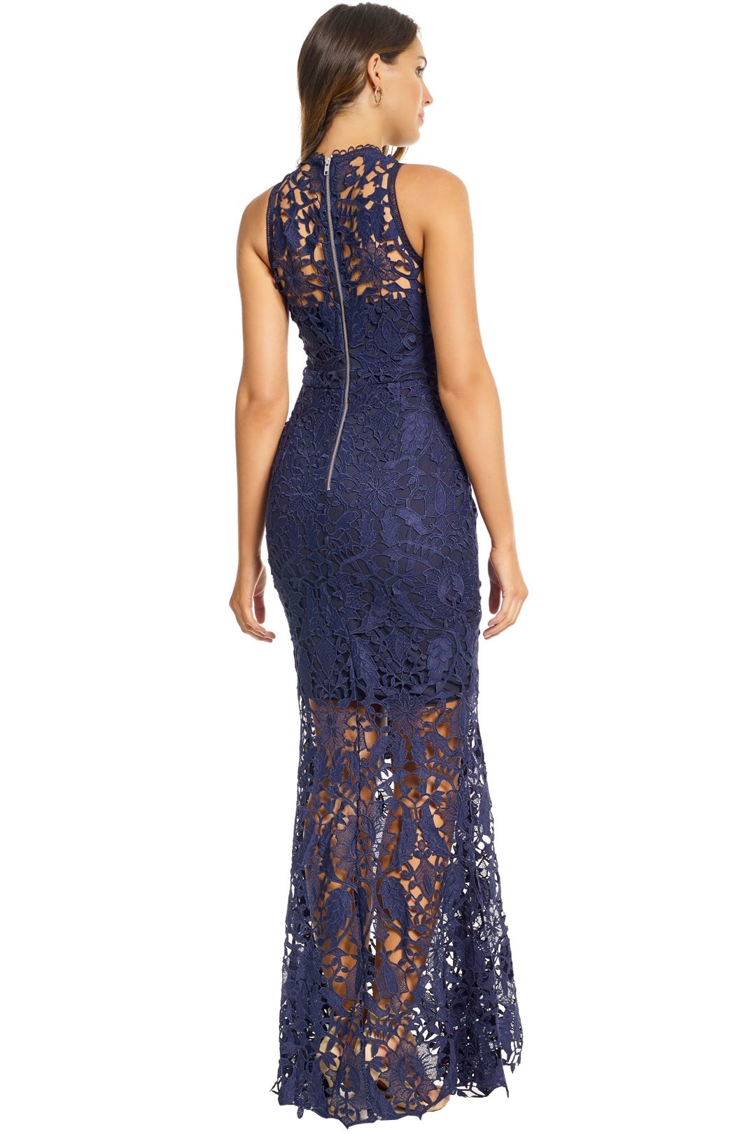 Grace and Hart - Prosecco Gown - Navy - Back