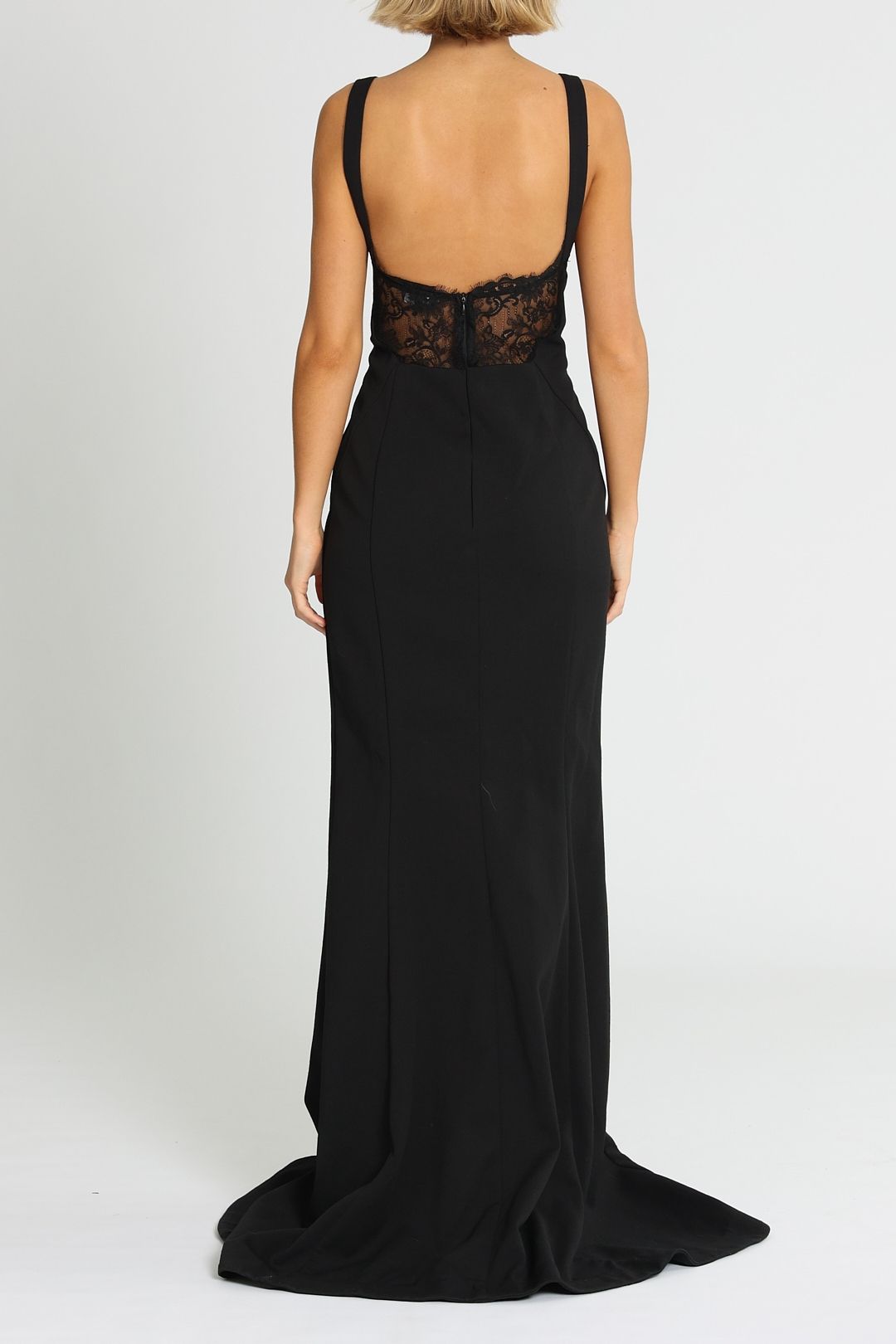 Grace and Hart Calliope Gown Black Lace