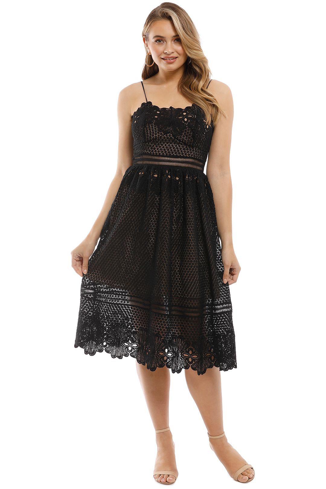 Grace and hart cavalier cold shoulder dress sale