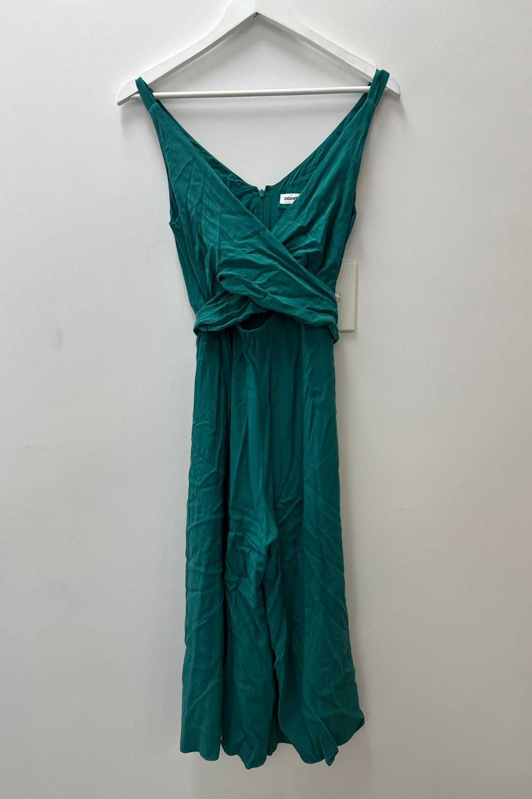 Buy Green Wrap Waist Jumpsuit Country Road GlamCorner