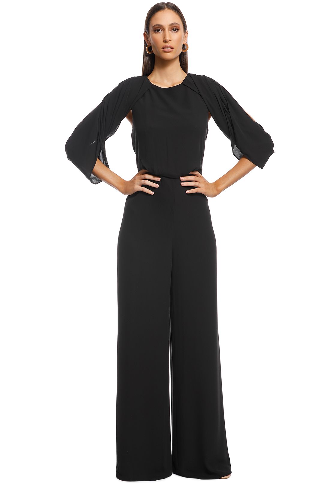 Cold shoulder pantsuit discount