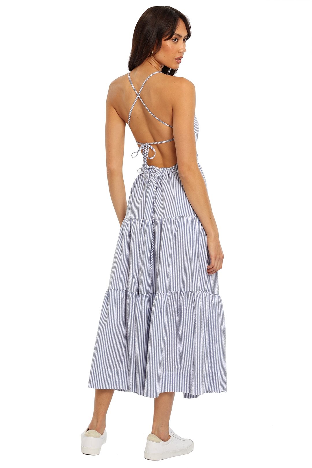 Shona joy striped dress 2025