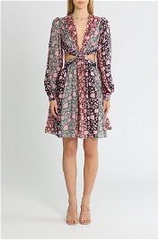 Hannah Artwear Mia Dress Shiva Plunging Neckline