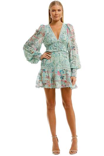 Cosmic Short Dress by Hemant & Nandita for Hire | GlamCorner