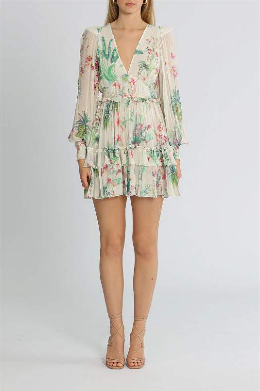 Shona joy harper ruffle mini dress outlet