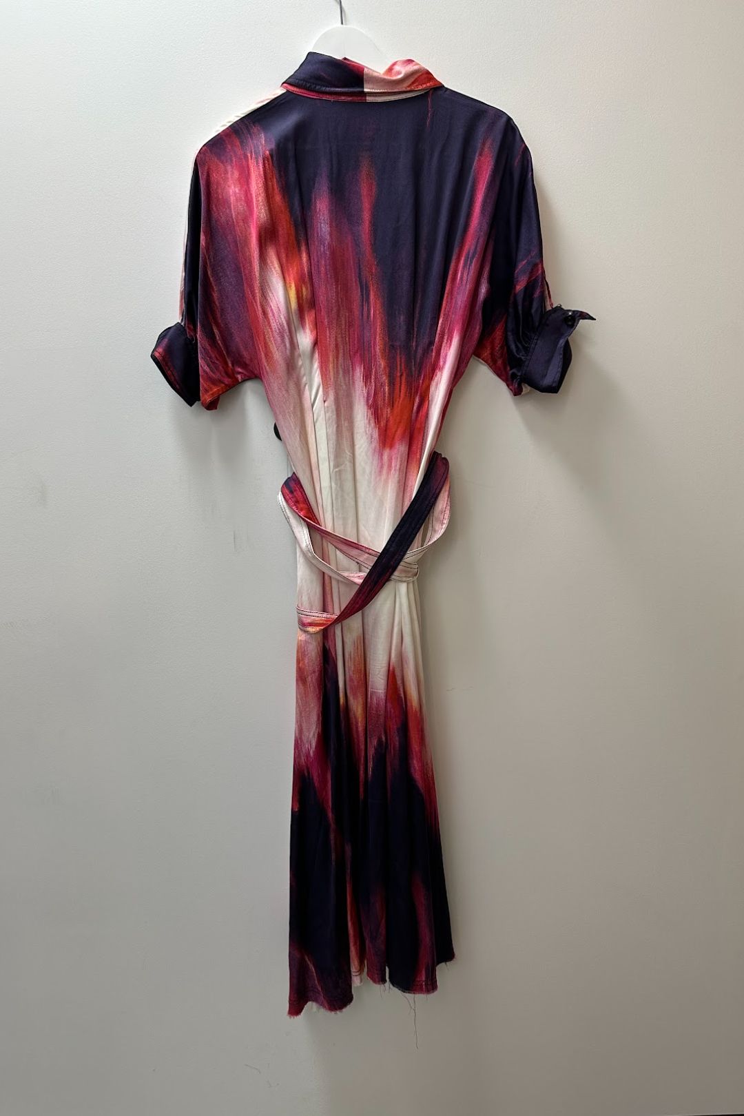 AJE Hudson Dress In Multi Miami Dye