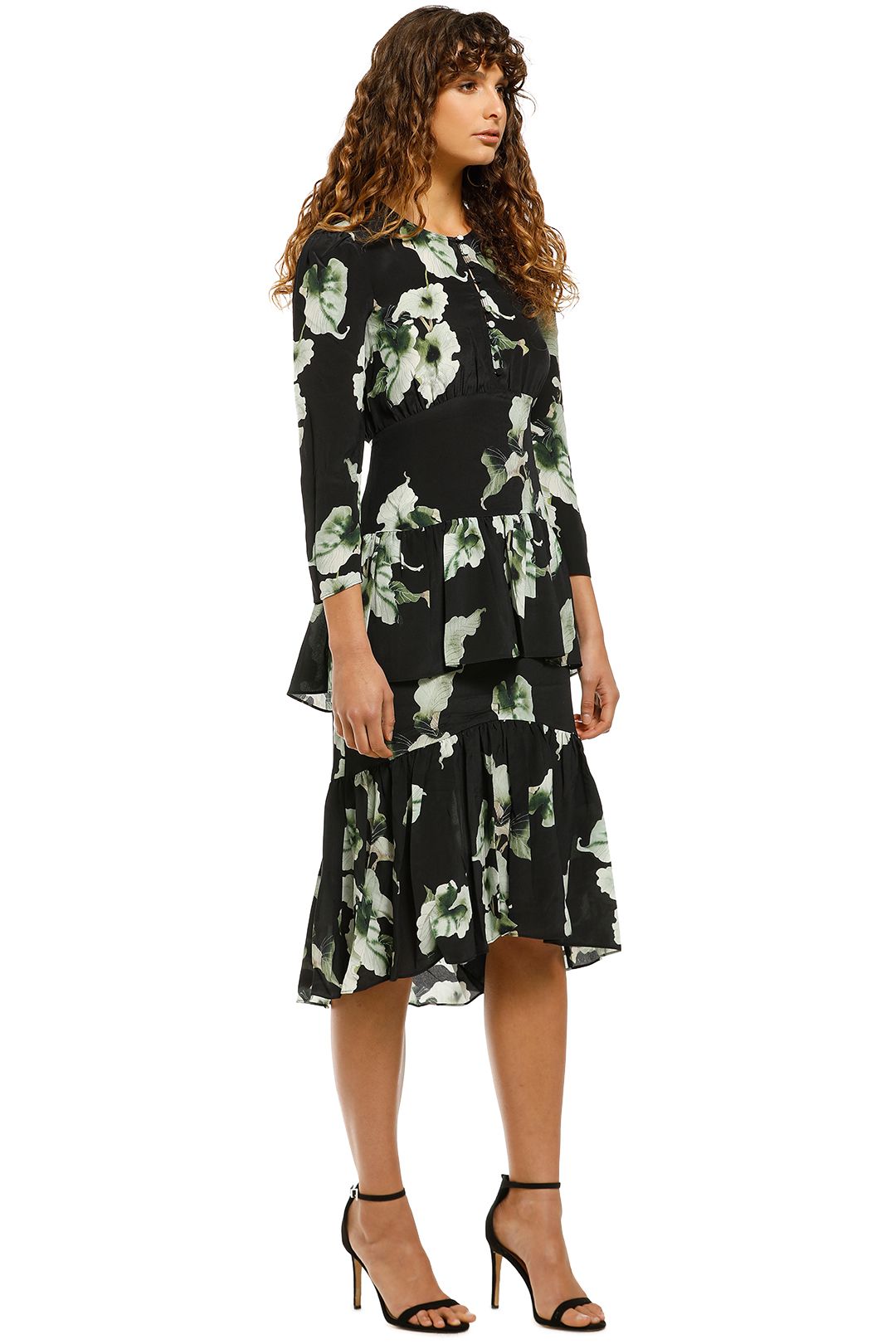 Amazon Dress - Leaf Print by Husk for Hire