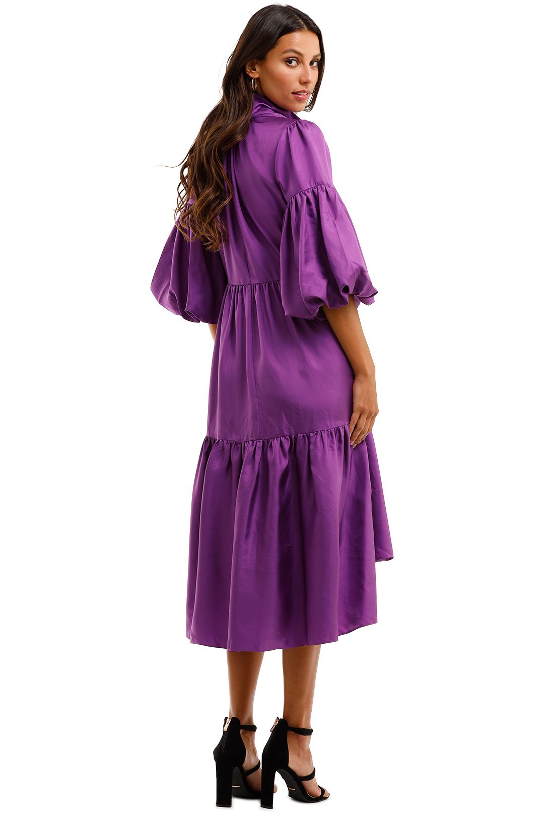 Liberty Dress in Violet Husk GlamCorner