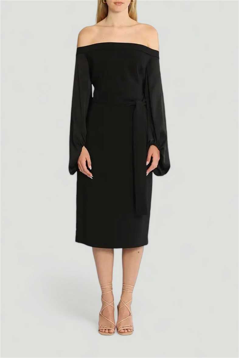 formal dresses long sleeve Women Long Sleeve Ankle Length Formal Gowns – jkprom main image 1