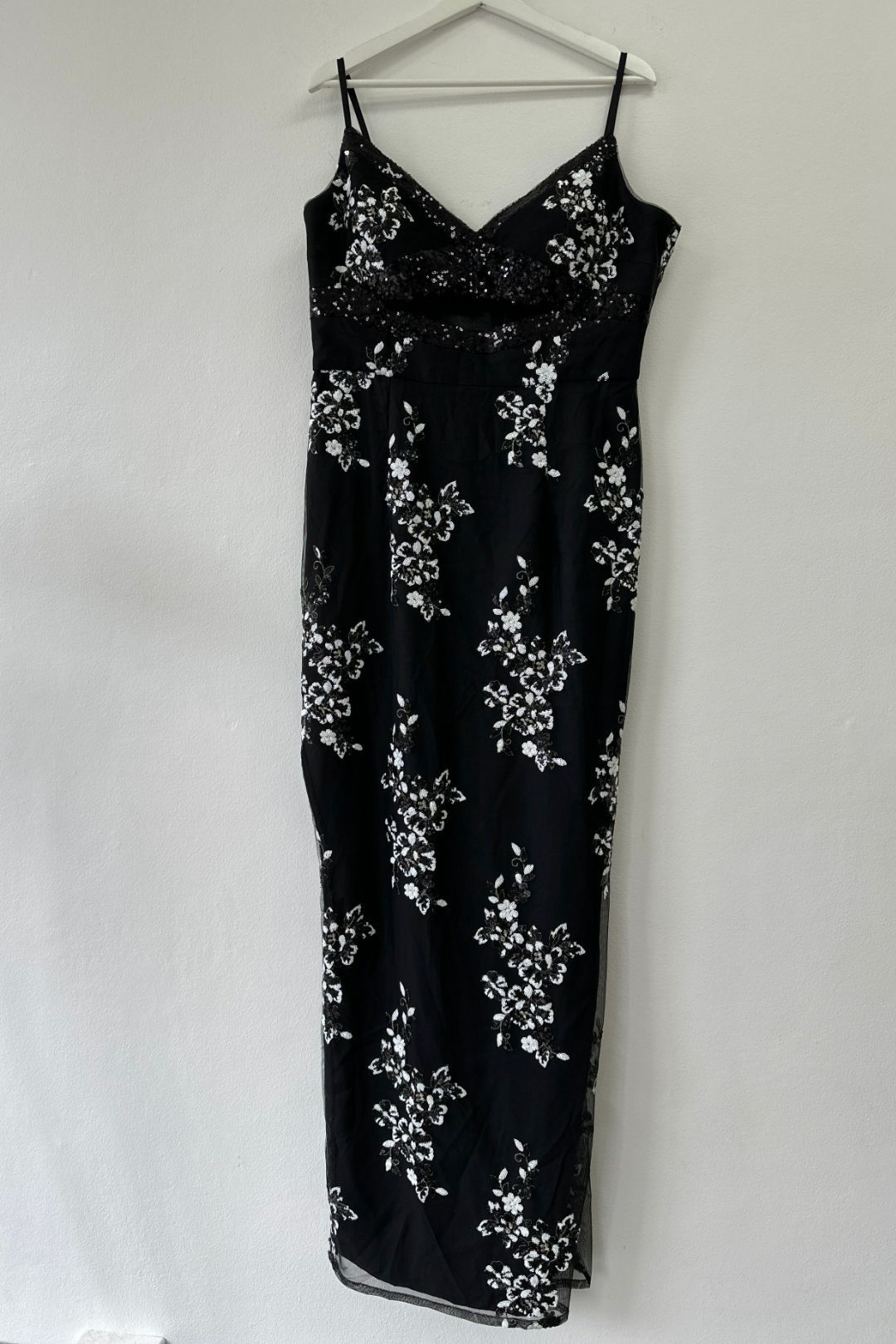 blue dress for baby girl Bariano - Dua Cowl Maxi
