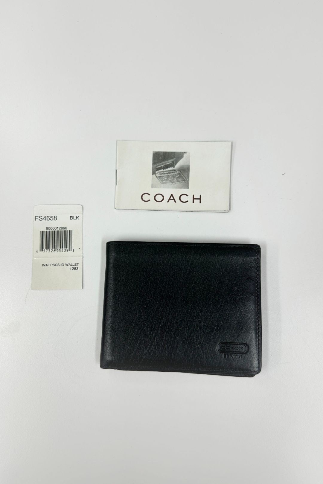 Coach Men's Billfold Wallet in Black
