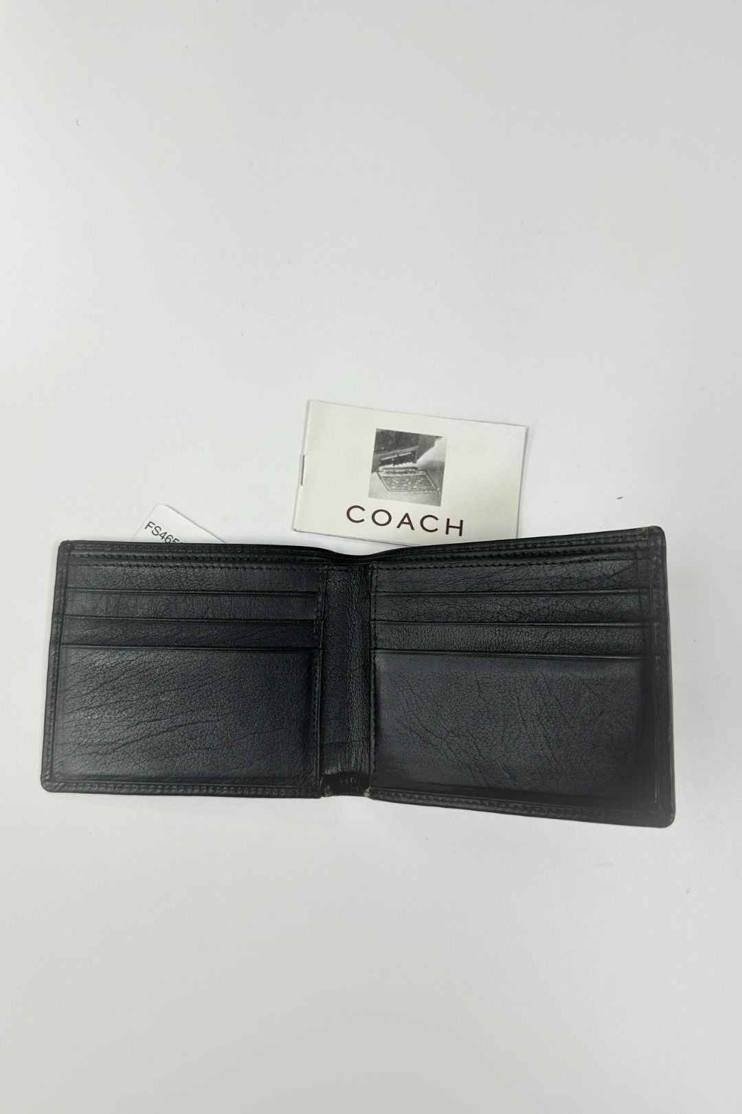 Coach Men's Billfold Wallet in Black
