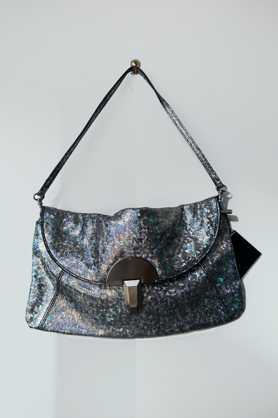 Buy Holographic Clutch Bag with Strap Mimco GlamCorner
