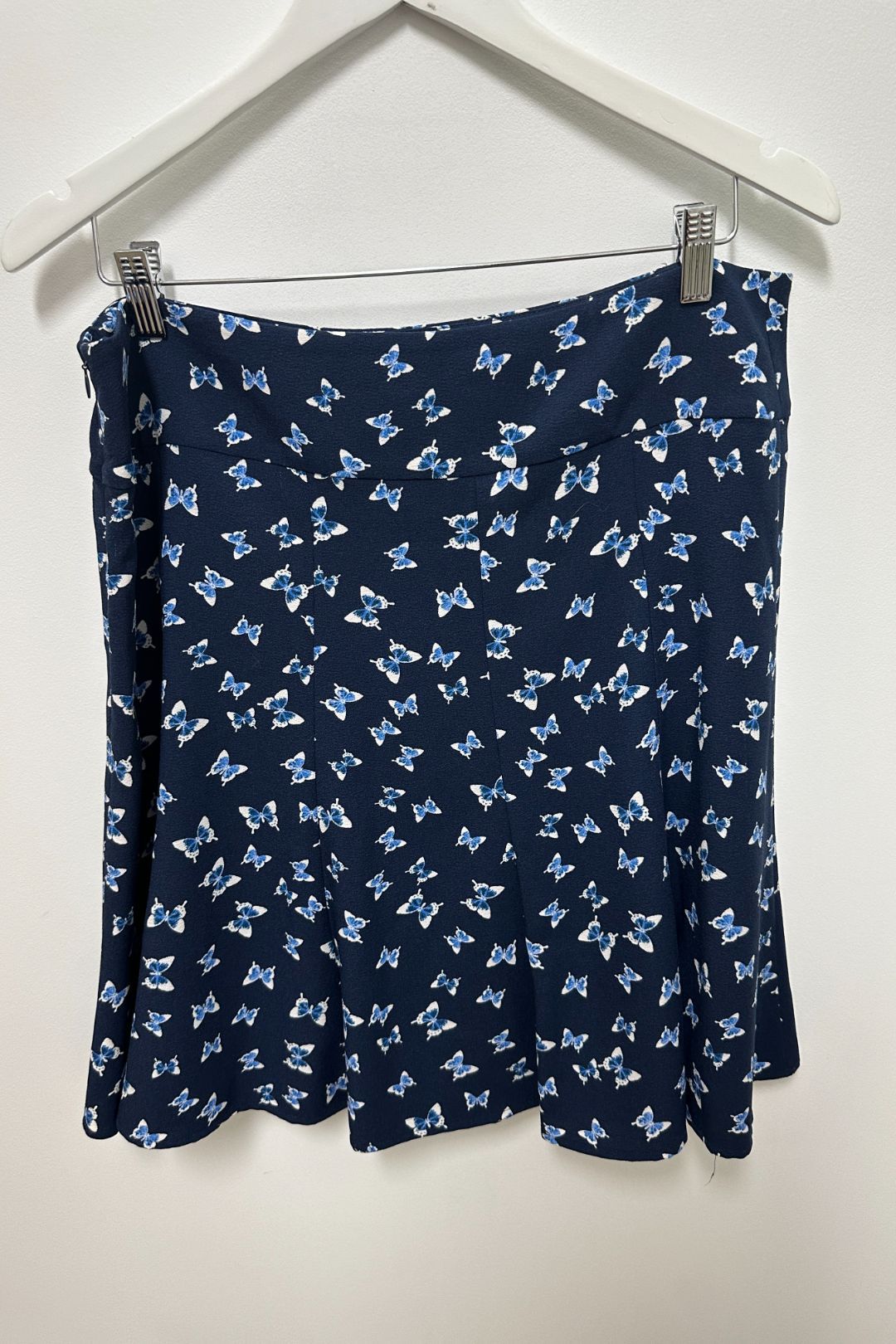 Review Midnight Butterfly Skirt in Navy & Multi 