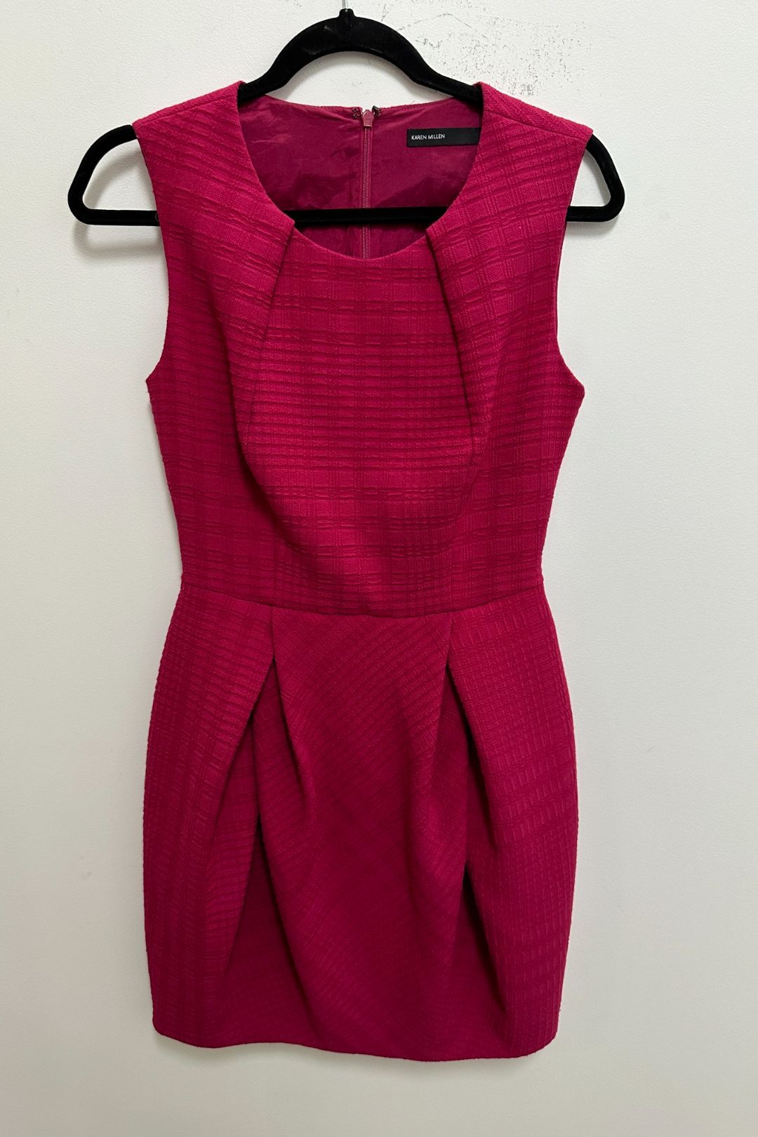 Buy Sleeveless Cocktail Dress in Pink | Karen Millen | GlamCorner
