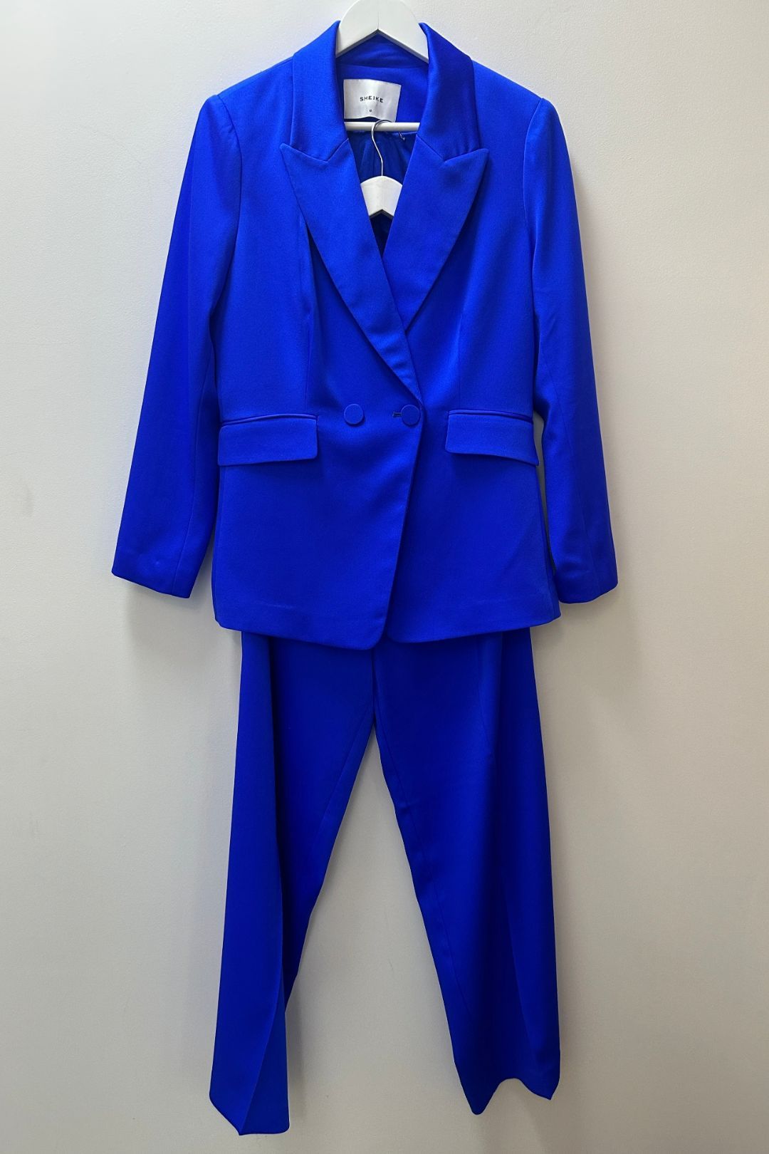 Sheike Lillian Jacket & Pants Set in Cobalt Blue