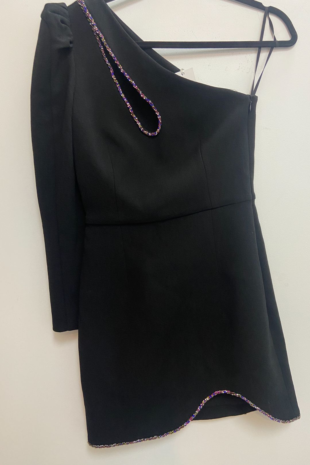 Rebecca Vallance - Victoria One Sleeve Mini Dress