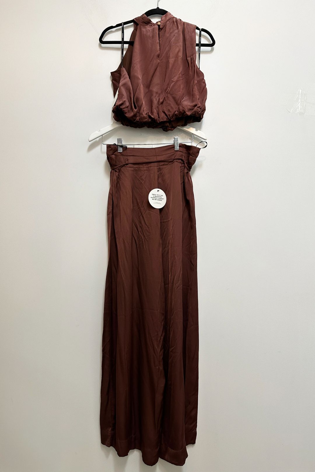 Sheike Gracie Top and Gracie Pant Set in Brown