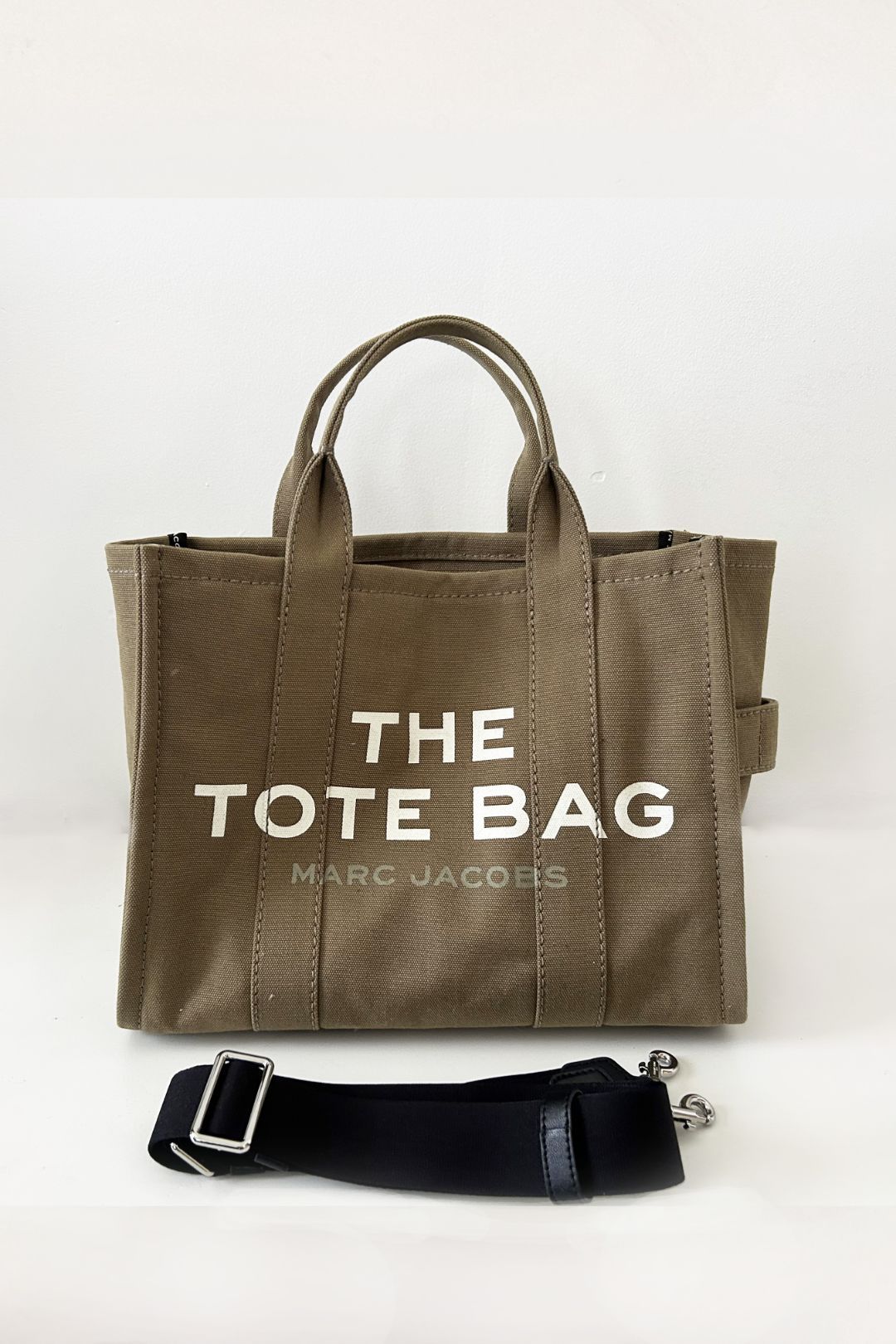Small Traveler Tote Bag in Slate Green