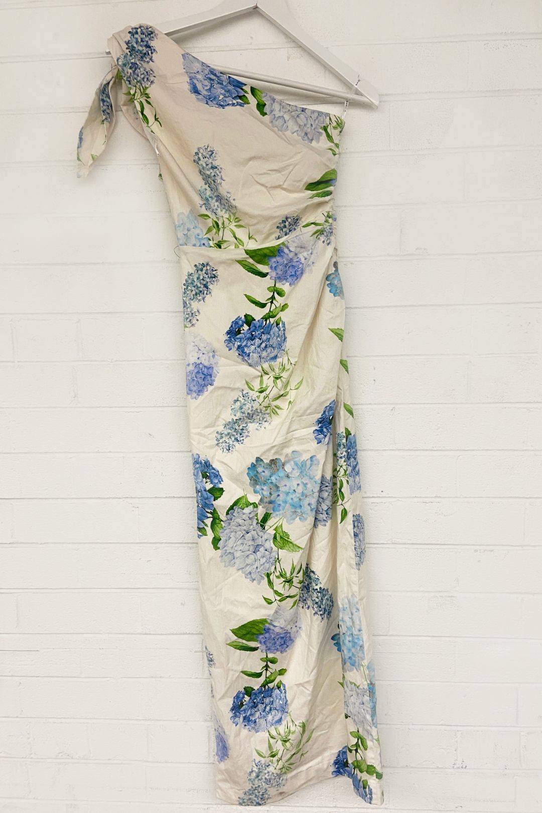 Buy Blue Bell One Shoulder Midi Dress | Sheike | GlamCorner
