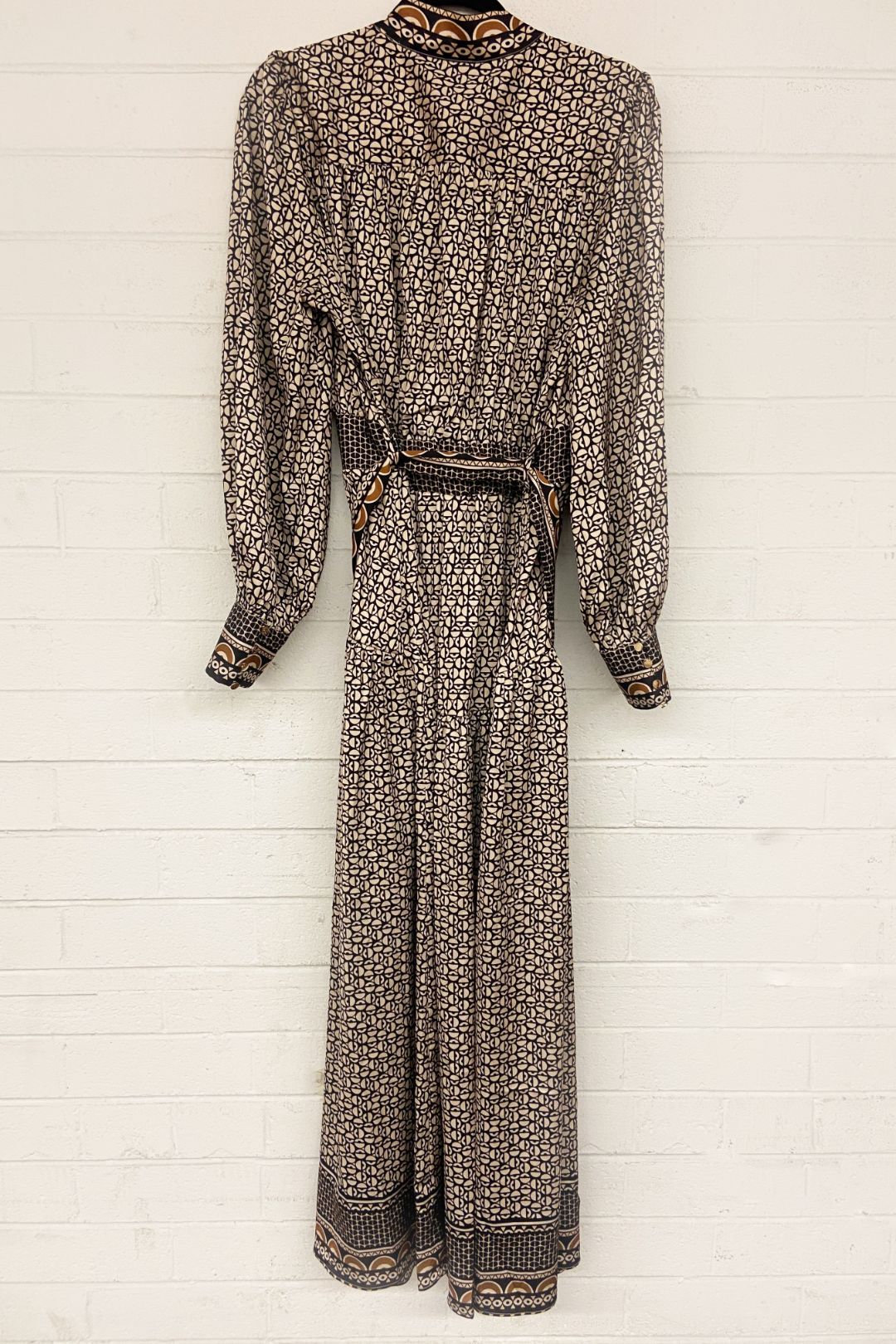 Button Front Aroma Maxi Dress