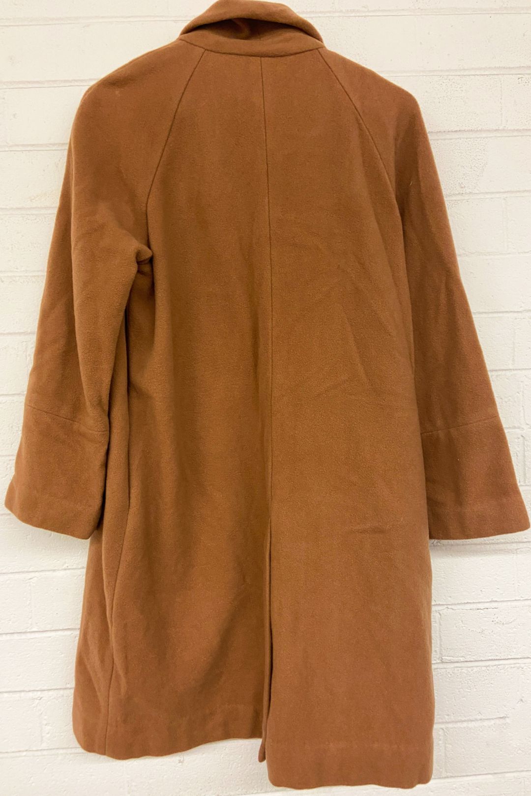 Lee Mathews Cashmere Blend Coat in Brown