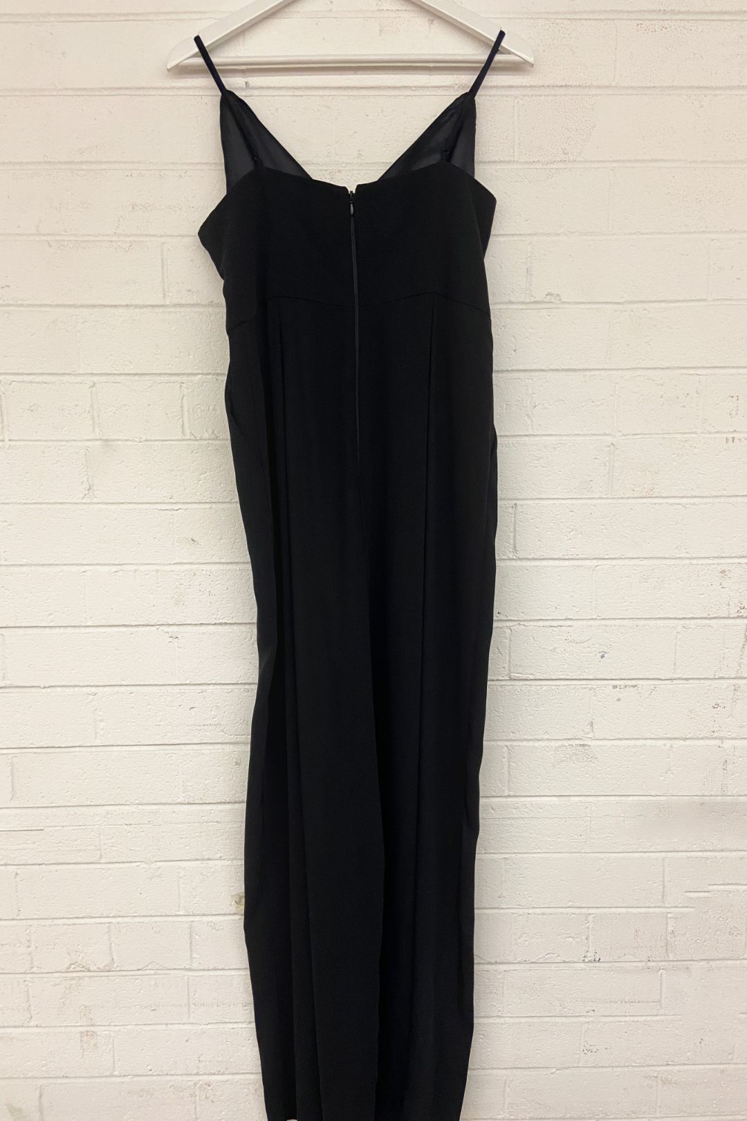 Forever New in Wrap Silhouette Jumpsuit in Black