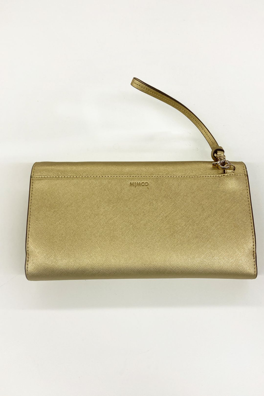 Mimco Supermicra Travel Wallet in Gold