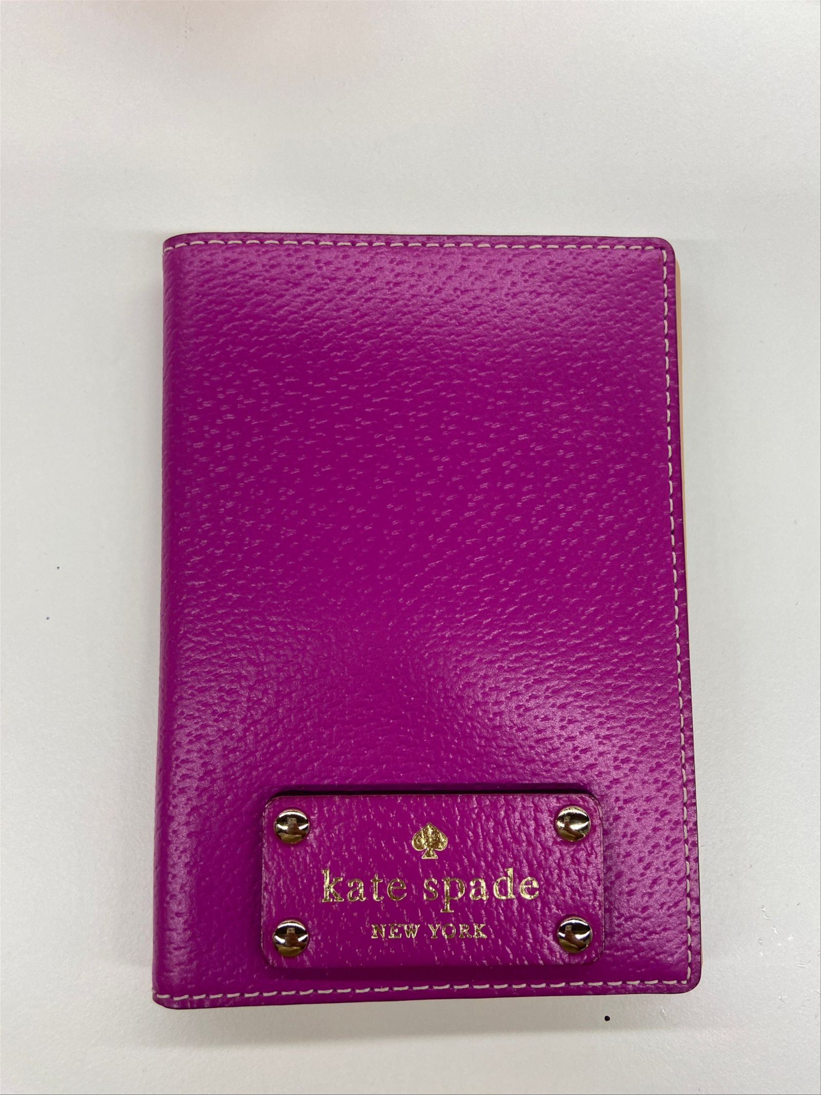 Kate Spade Wellesley Passport Holder in Fuchsia Pink
