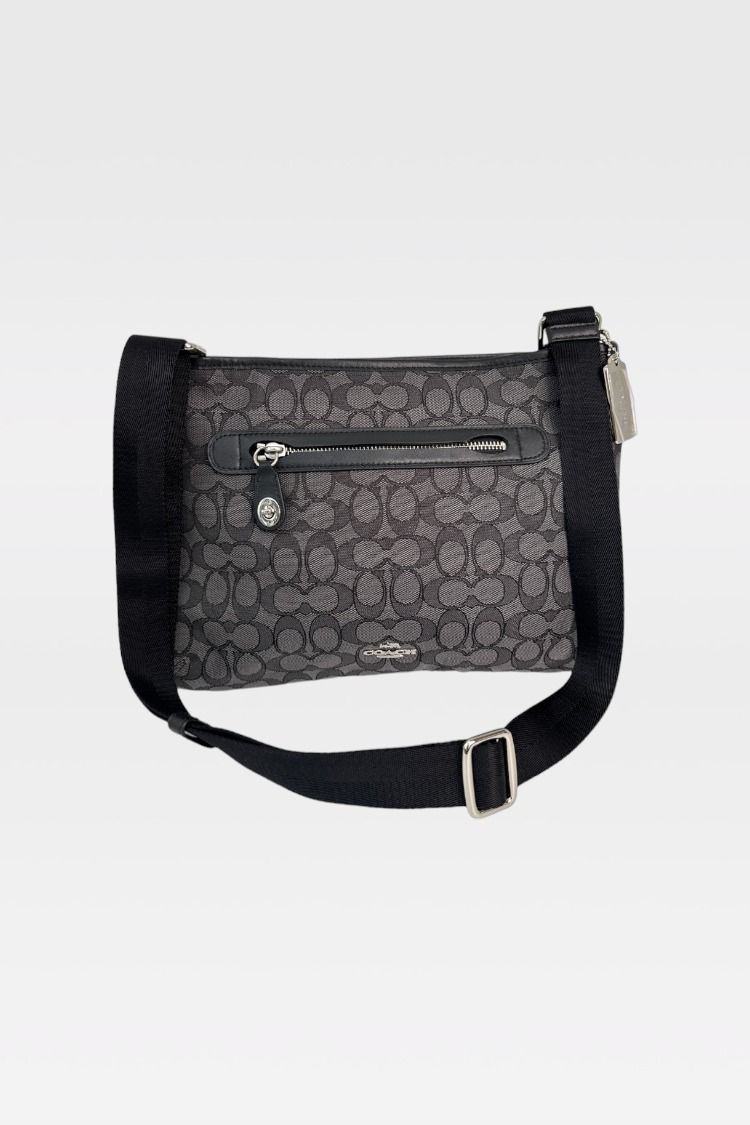 Coach Black Signature Crossbody Bag