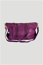 Bryna Nicole Soft Purple Leather Tote Bag