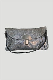 Mimco Holographic Clutch Bag with Strap
