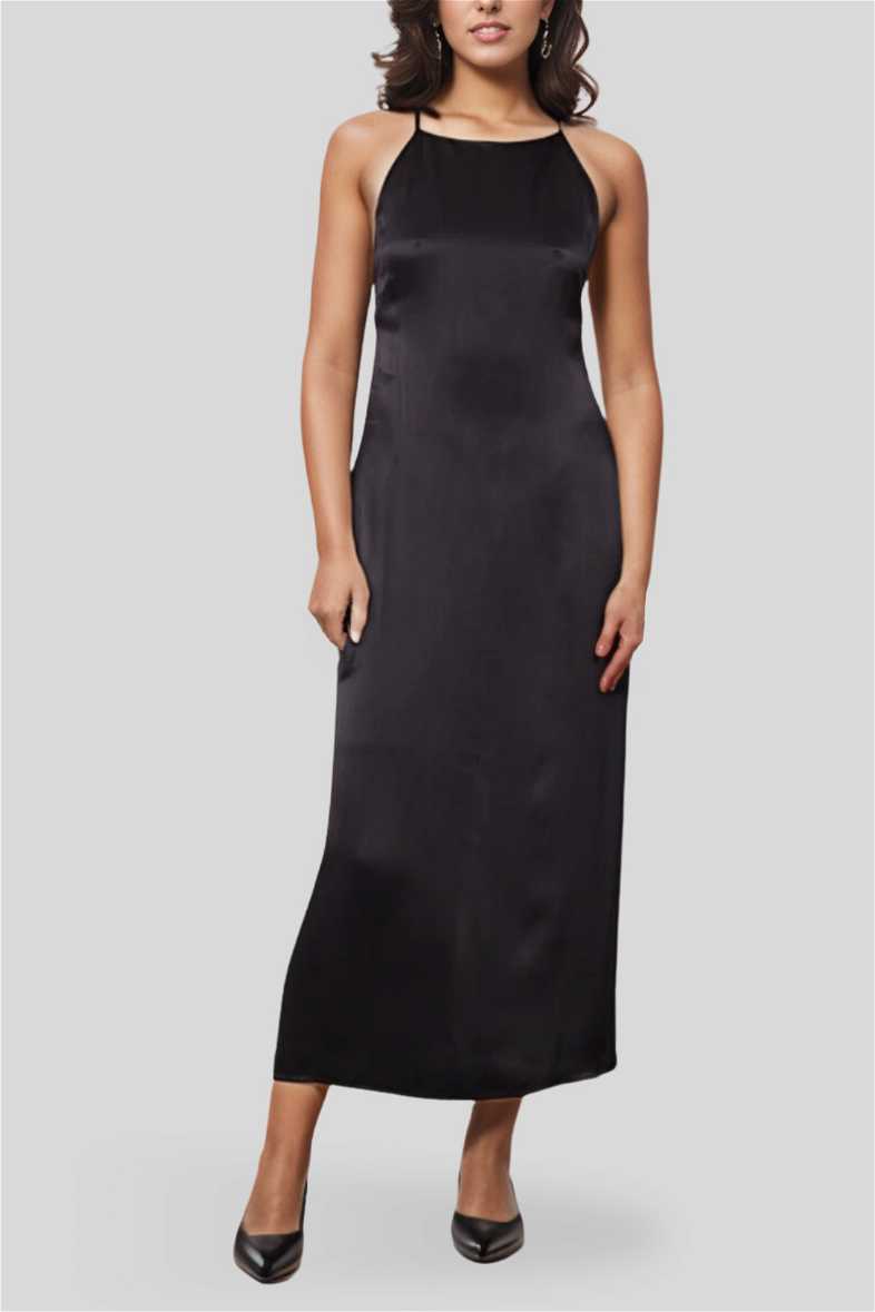 Slip Dress Uo Trinity Cowl Neck Midi Dress Urban Outfitters Cowl