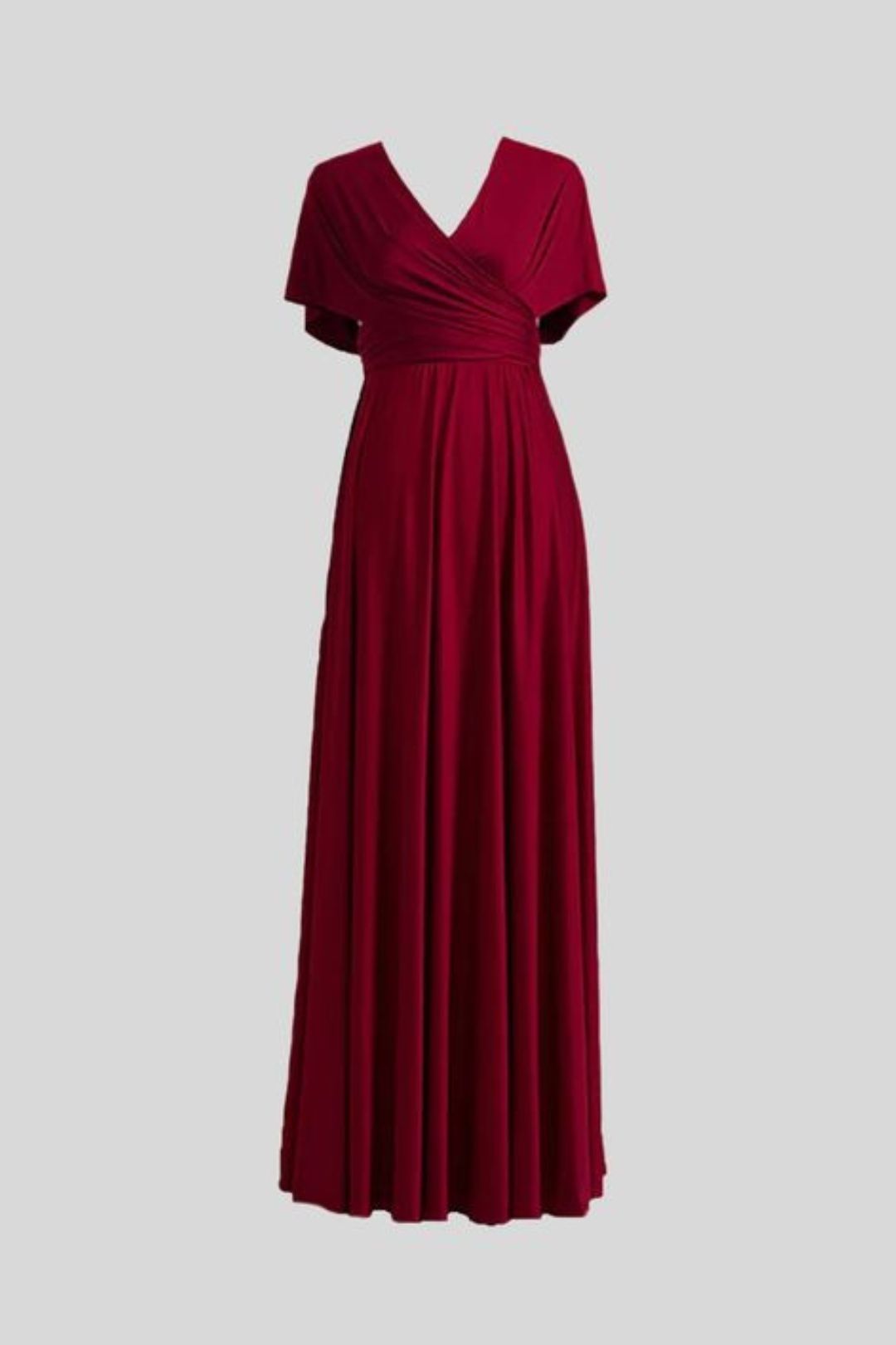 Red velvet dress australia top