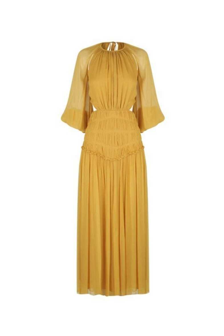 knee length dresses for ladies Self Portrait Iris Layered Sequins Lace Midi Dress SIZE UK 8 US 4 EUR   Afashionistastore