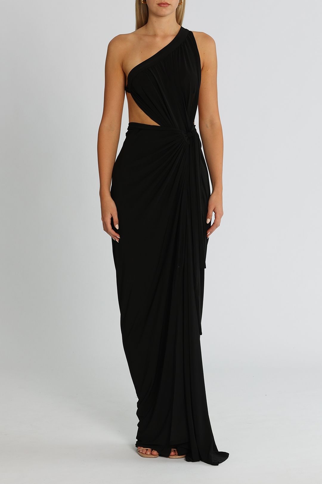 Angelique formal high slit lace dress clearance