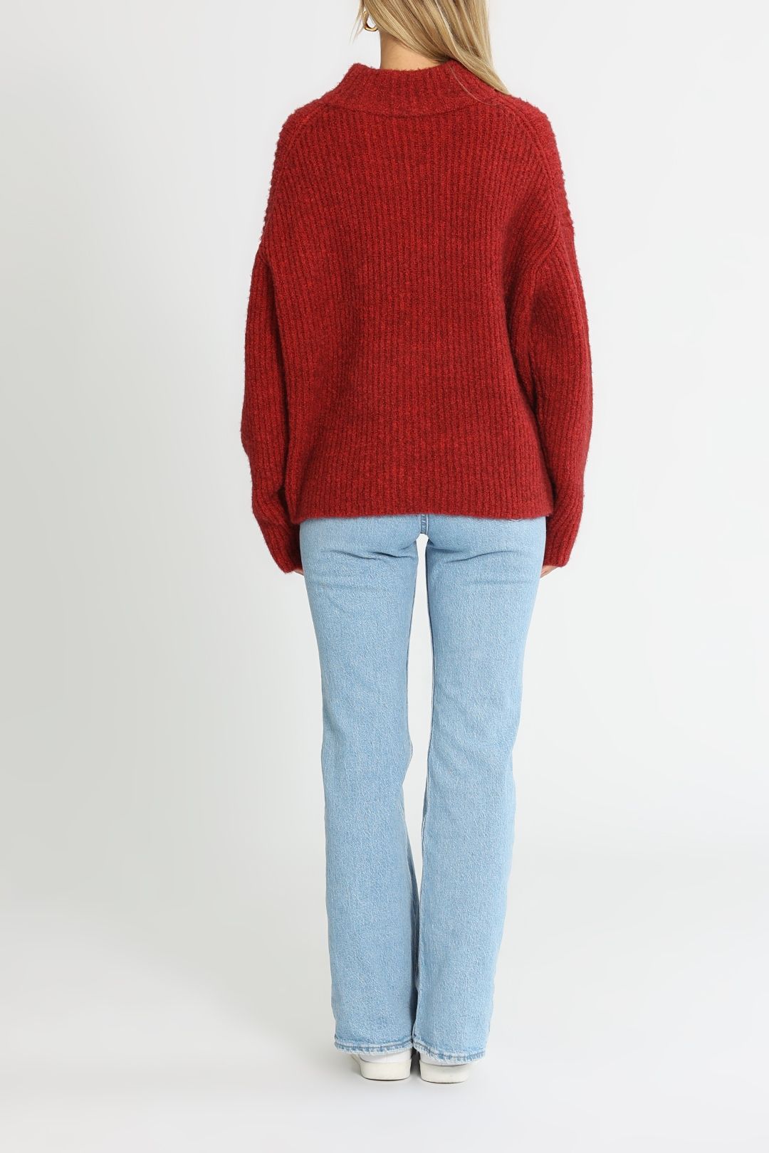JAC + JACK - Essa Turtleneck Sweater Xo Relaxed Fit