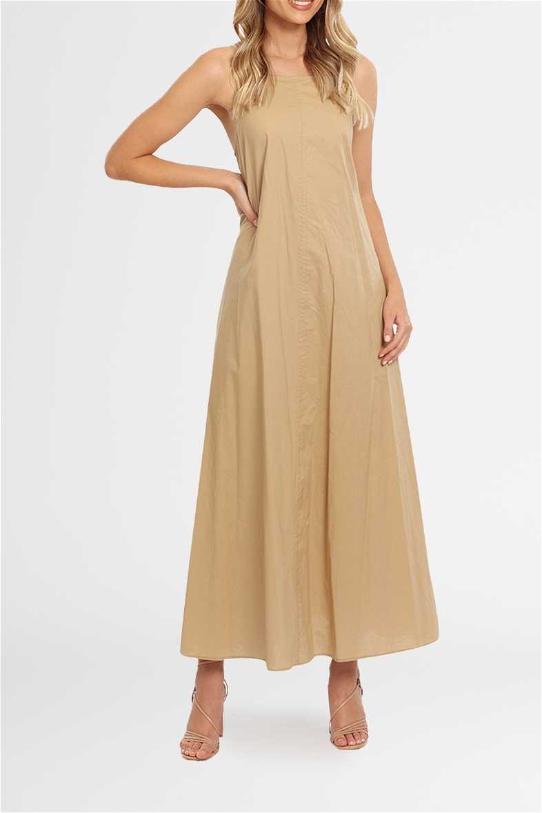 Mina Maxi Dress - Khaki