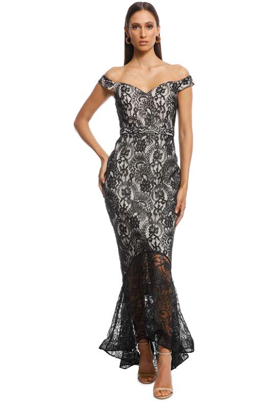 green lace dress for wedding Andrea & Leo A1421 Lace Beaded Floral Mermaid Dress, Sage / 10