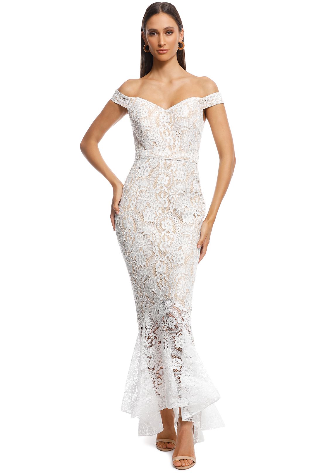 Jadore - Candy Dress - Ivory - Front