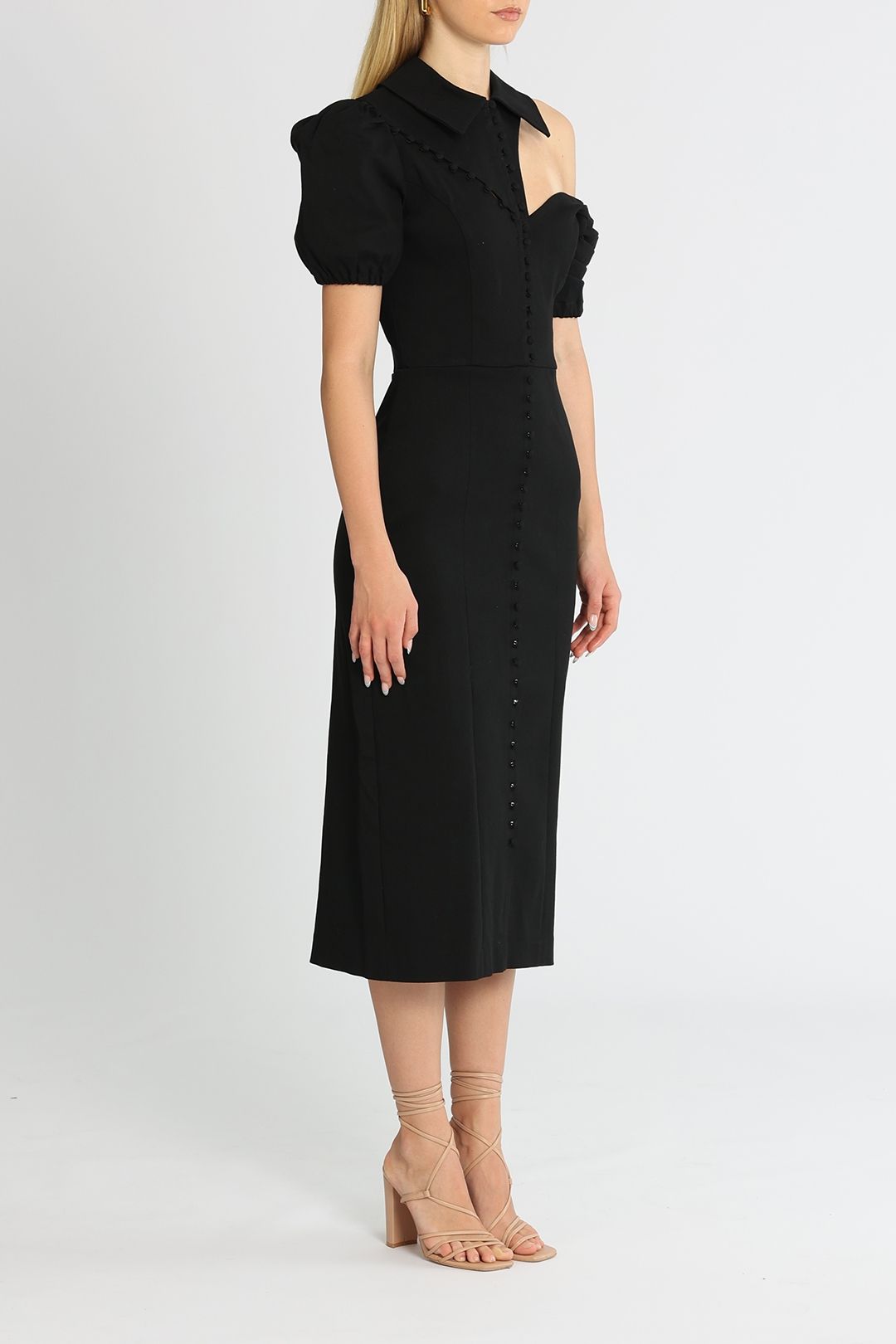 Jafrie By R Nebula Mini Dress Rose & Drape - Ivory main image 1
