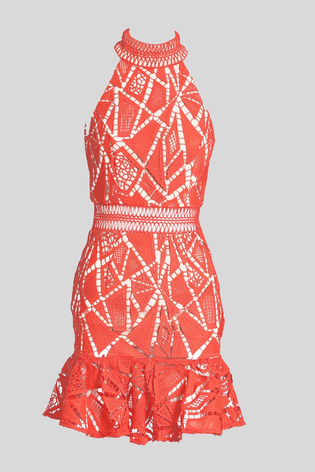 Jarlo red clearance lace dress