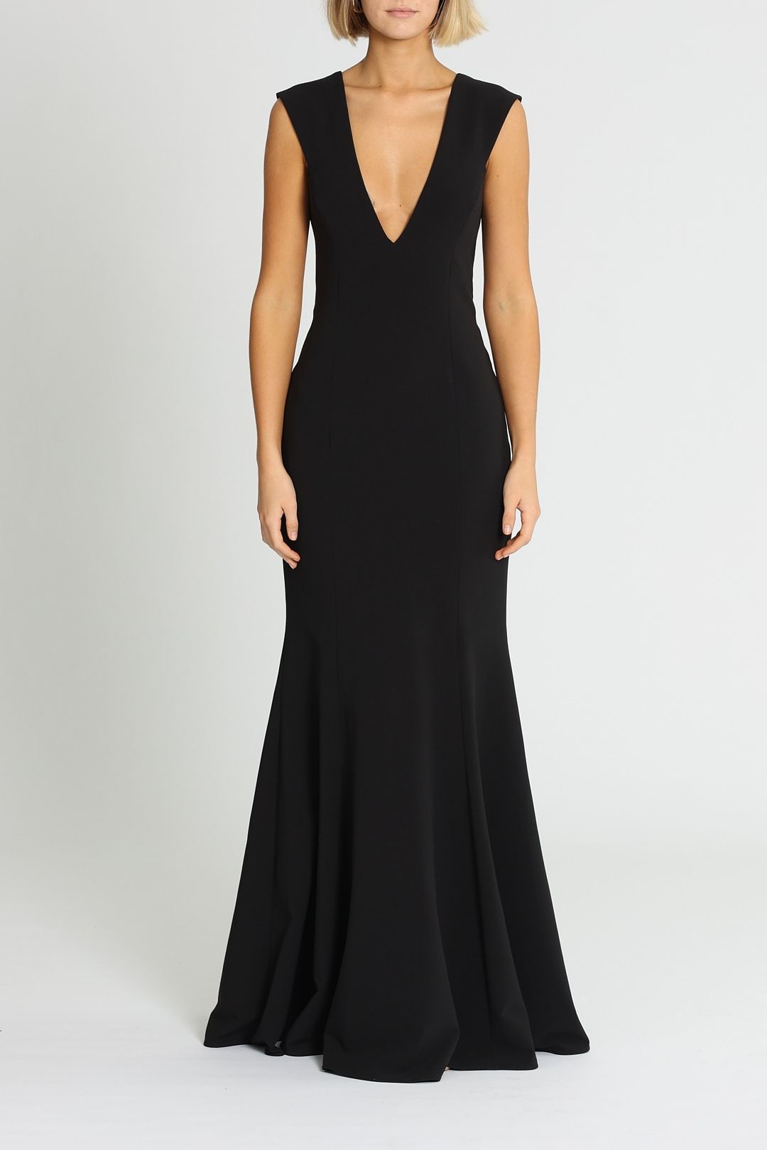 Victoria Light Gown in Black by Jay Godfrey for Hire