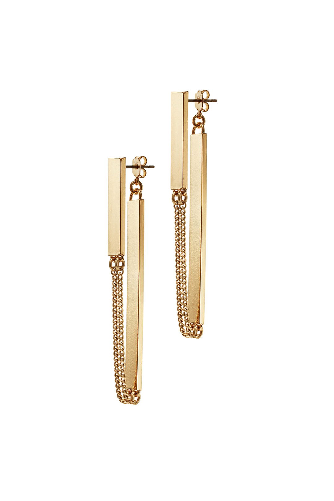 Jenny Bird - Zenith Earrings - Gold - Front
